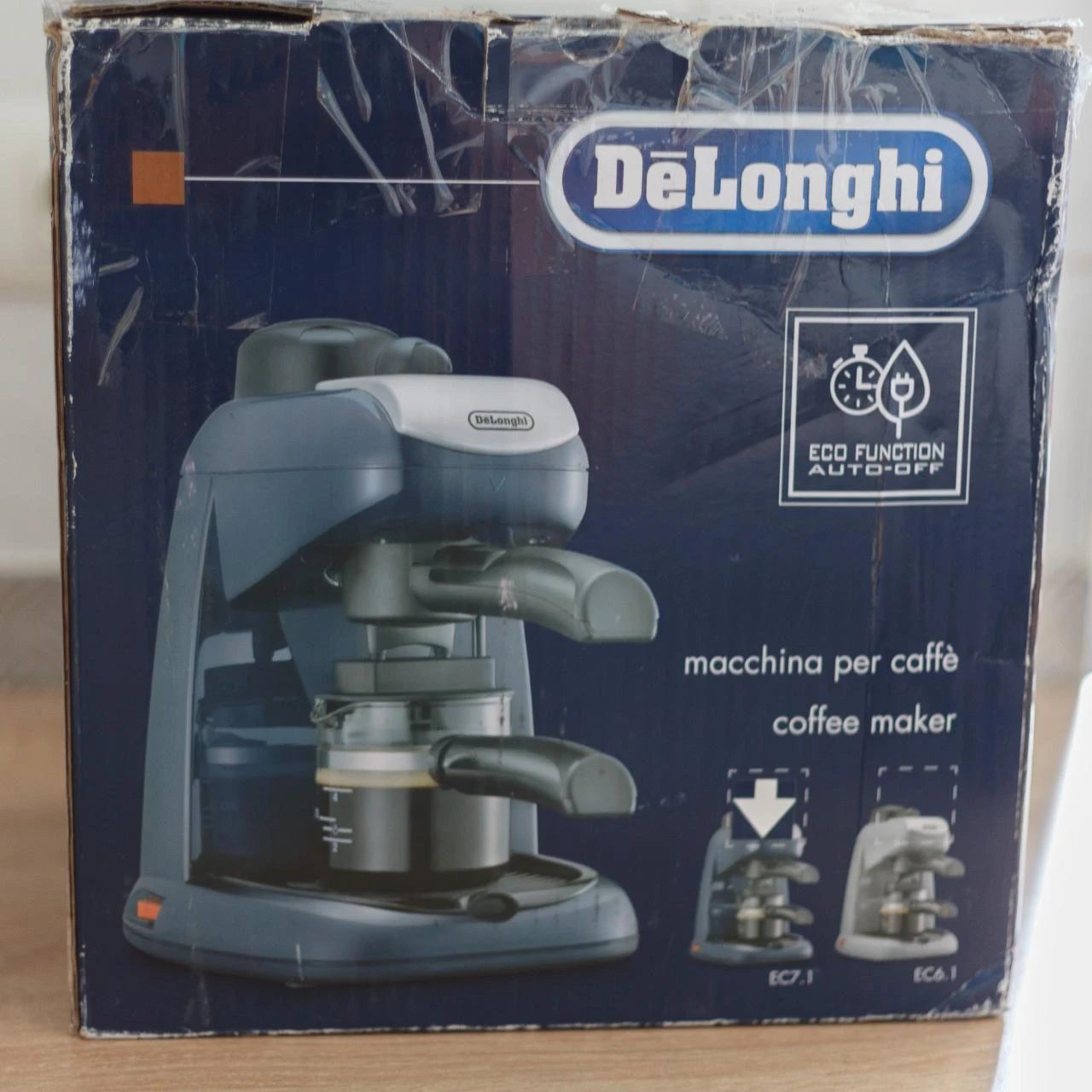 Cafetière expresso De'Longhi EC7.1 - 800W - Avec boîte et accessoires